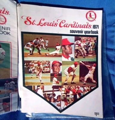1971 St. Louis Cardinals Soveneir Program, MLB, Look Nice, Historical  - Image 1 of 4