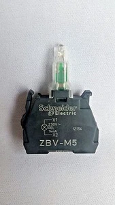 Lámpara LED Schneider Electric ZBV-M5, amarilla, 240V - Imagen 1 de 2