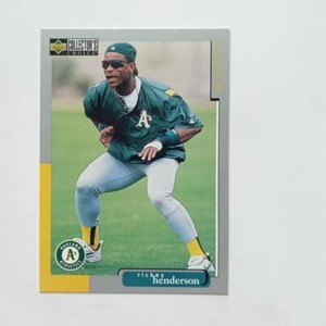 1998 Collector's Choice #455 Rickey Henderson Oakland Athletics