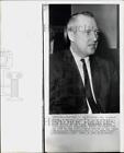 1961 Press Photo Convicted murderer Doctor Bernard Finch receives parole in CA