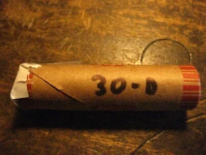 1 Roll ( 50 coins) 1930-D Lincoln cents Avg. Cir's - Picture 1 of 2