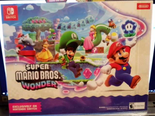 Super Mario Bros. Wonder Nintendo Switch + Autocolantes de Oferta