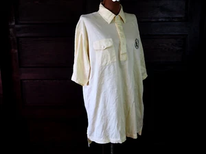 VTG 1999 U.S. Open Yellow Pinehurst Golf IZOD Polo Shirt Single Stitch Sz XL - Picture 1 of 8