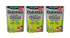 3 Dulcolax Kids Soft Chews Saline Laxative Watermelon Constipation Relief 15 ea