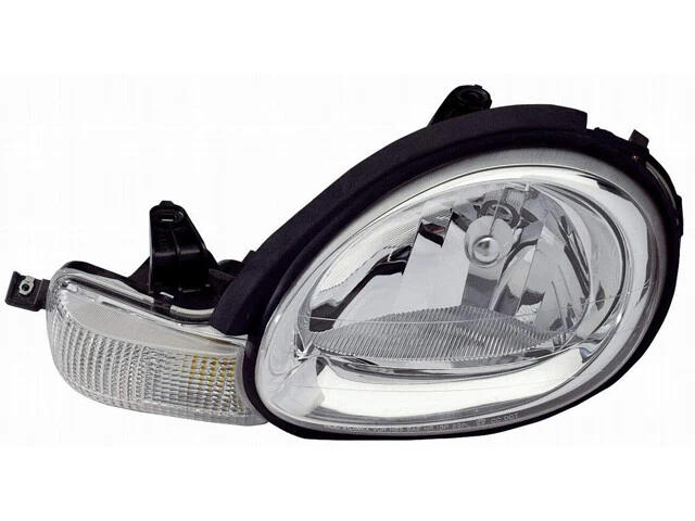 Faro sin goma con bisel cromado Dodge Neon 00-02 5288509Ae 5288509Af L Foto 1 de 1