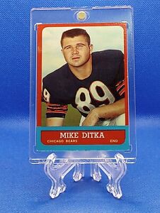 1963 Topps #62 Mike Ditka  Chicago Bears Football Card HOF