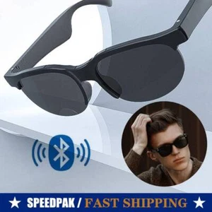 Okulary przeciwsłoneczne Zestaw słuchawkowy Spolaryzowane inteligentne okulary + bezprzewodowe słuchawki Bluetooth-5.2 Połączenie - Zdjęcie 1 z 13