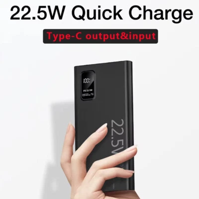 9000000mAh Portable Power Bank 3-Output External Battery Charger For Cell Phone - Image 1 of 4