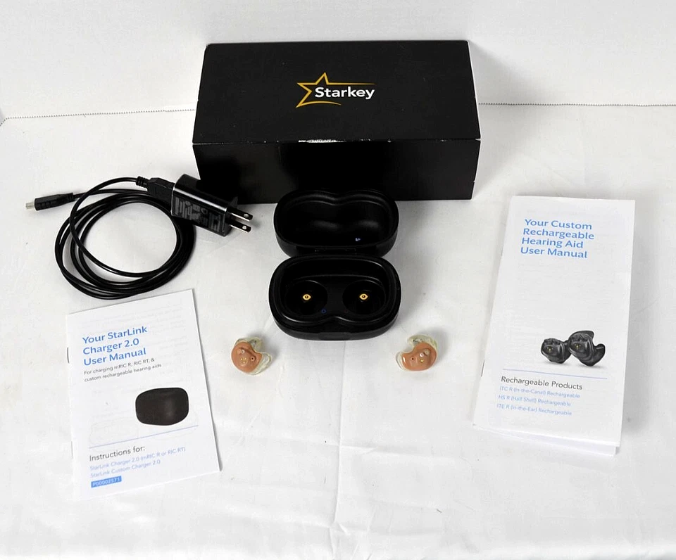 Cargador Personalizado Starkey Genesis AI 24 ITE R Bluetooth Starlink 2.0 XL (Leer) Foto 1 de 4