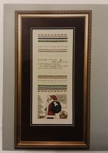 Christmas Santa Sampler Cross Stitch PATTERN Booklet/Leaflet  - Picture 1 of 1