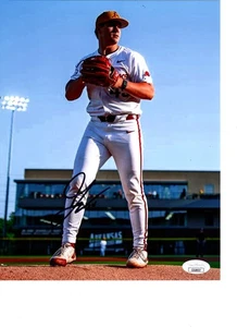 GAGE WOOD ARKANSAS RAZORBACKS BASEBALL SIGNED 8X10 PHOTO W/JSA COA #2 - Picture 1 of 1
