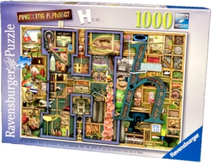 Rompecabezas Ravensburger 1000 piezas Impresionante alfabeto H 2021 por Colin Thompson Nuevo en caja - Imagen 1 de 2