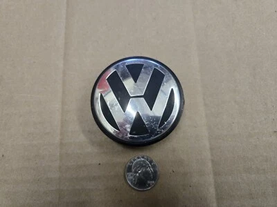 Оригинальный черный центральный колпак ступицы для Volkswagen Beetle Golf GTI Passat 3B7 601 171 - Изображение 1 из 3