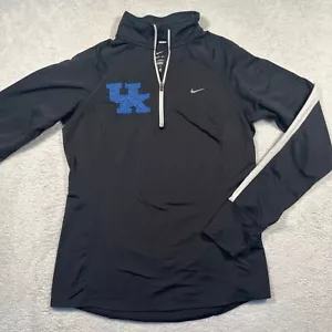 Nike Running Kentucky Wildcats Pullover Dri-FIT 1/4 Zip Top Sportivo Nero M - Foto 1 di 8