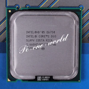 100% OK SLA9V Intel Core 2 Duo E6750 2.66 GHz Dual-Core Processor CPU - Picture 1 of 1