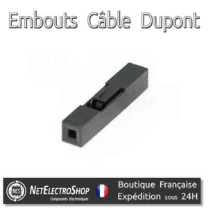 100x Embouts pour cable Dupont 1 pin / Jumper Housing Pin - Picture 1 of 1