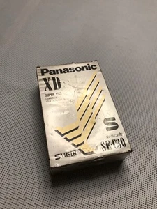 cassette Panasonic XD SE-C30 SVHS-C 30 minutes - Sealed - Photo 1/2