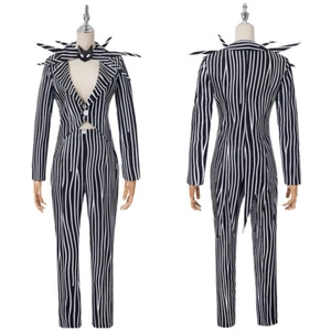 Disfraz de cosplay de Jack Skellington película de pesadillas antes de Navidad para adulto - Imagen 1 de 10