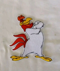 Foghorn Leghorn Embroidered Iron On/Sew on Patch Licensed Looney Tunes - Picture 1 of 3