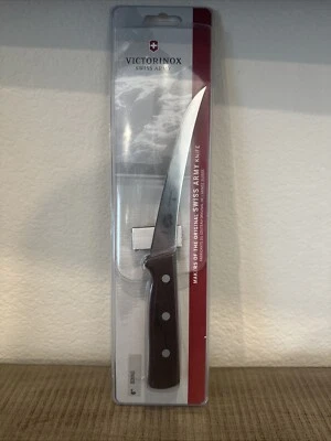 Cuchillo deshuesador Victorinox de hoja curva semi rígida de 6 pulgadas con mango de palo de rosa Foto 1 de 4