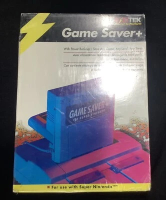 NAKITEK Game Saver + for SNES Super Nintendo 55732 1994 Naki NEW - Image 1 of 4