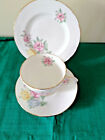 Vintage Tea Trio Duchess Bone China, England, Floral Roses Cup, Saucer, & Plate.