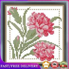 Partial Cross Stitch Kits January 14CT Counted DIY Needlework Decor (H423) AU