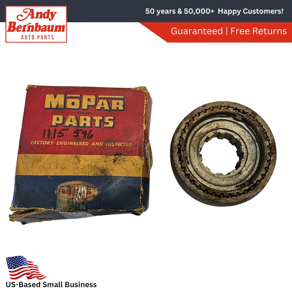 Chrysler DeSoto 1941-1950 transmisión embrague engranaje y montaje de manguito 1115596 nuevo en stock Foto 1 de 4