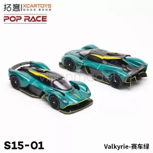 XCarToys X Pop Race escala 1:64 Valquiria verde diecast modelo coche regalo - Imagen 1 de 1