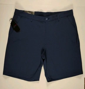 Pantalones Cortos de Golf GREG NORMAN Golf-NUEVOS CON ETIQUETAS-Para Hombre Azul Marino Elastizados Mezcla de Poliéster-Talla 36 - Imagen 1 de 10