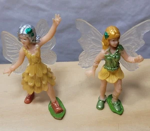 Safari Ltd Buttercup and Iris Fairy Figures Figurines Toy Piece - 2.25" Tall - Picture 1 of 6