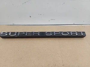 1968 NOVA SS SUPER SPORT FENDER EMBLEM RARE ONE YEAR ONLY NOS - Bild 1 von 7