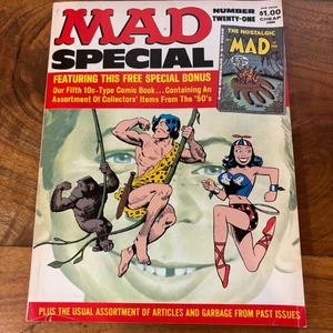 MAD Magazine Number 21 Special Number Twenty-One With Intact Insert - Bild 1 von 6