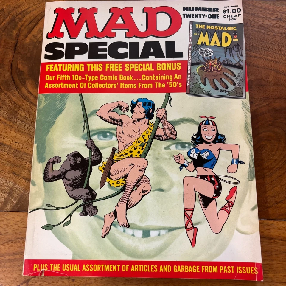 MAD Magazine Number 21 Special Number Twenty-One With Intact Insert - Image 1 of 4