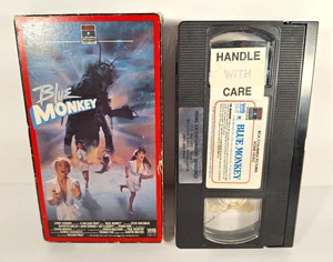 Blue Monkey VHS 1988 RCA Home Video Release Side Loader Horror Insect Railsback - Picture 1 of 12