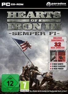 Hearts of Iron 3: Semper Fi  von Koch Media GmbH | Game | Zustand gut - Bild 1 von 2