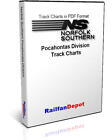 Norfolk Southern Pocahontas Division Track Chart 2001 - PDF on CD - RailfanDepot
