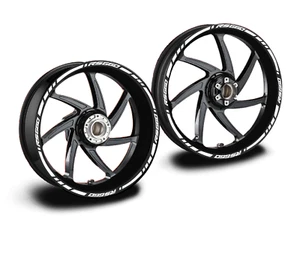 Adesivi cerchi ruote per aprilia rs 660 bianchi 17 pollici - Picture 1 of 3