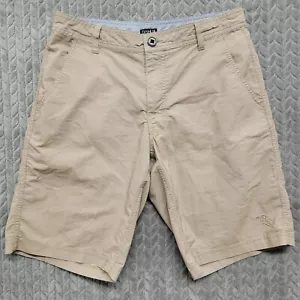 Da Hui Mens Shorts Size 30 Hybrid Brown Khaki Beige Tan - Picture 1 of 11