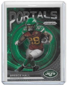 2023 Panini Prizm - Portals Silver Prizm #PO-10 Breece Hall - Bild 1 von 2