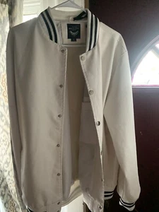 brave soul jacket White L - Picture 1 of 8
