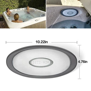2472-826 Oval Pillow Insert + Back Mount for Jacuzzi J-300 Series Hot Tubs 07-13 - Picture 1 of 10