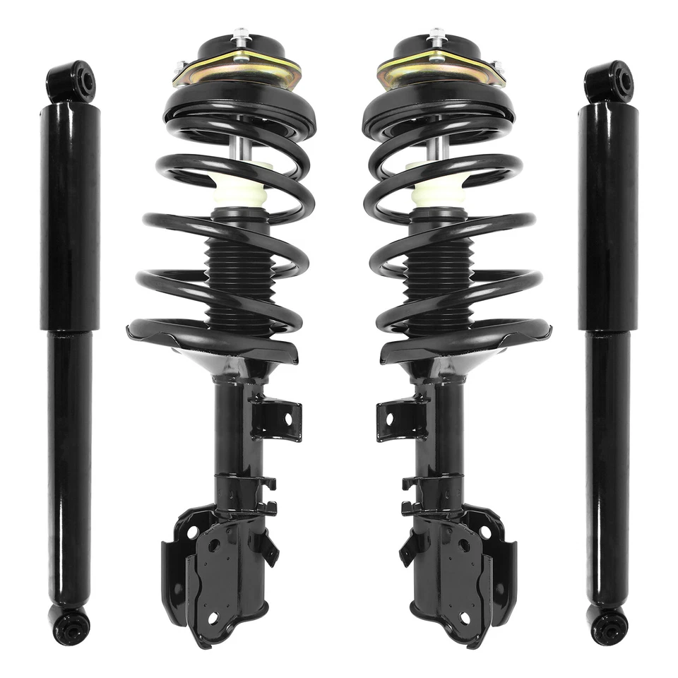 Front & Rear  Complete Strut Assembly Shock Kit for 1998-1999 Infiniti QX4, - Изображение 1 из 1