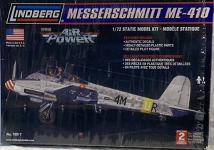 Lindberg Air Power 1/72 Messerschmitt ME-410 Model Kit No. 70517 - Picture 1 of 8
