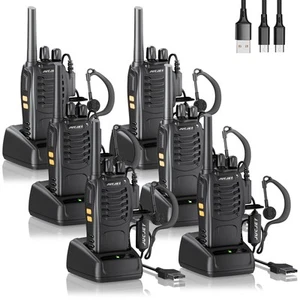88E Walkie Talkie Long Range, Rechargeable 2 Way Radio for Adults with 16 - Photo 1/5