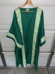 VINTAGE HANDGEFERTIGTES KIRCHENCHORGEWAND JANE RICHARDSON GRÜN #4 - Bild 1 von 4