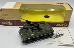 Char/Tank M7 PRIEST - SOLIDO Opération Collection (6012) - 1985 - TBE - Imagen 1 de 7