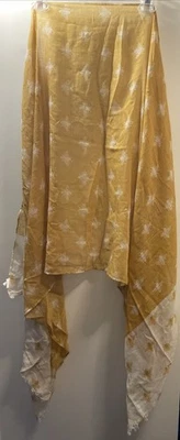 Xale cachecol tema abelha grande macio lindo design elegante incrível! - Imagem 1 de 4