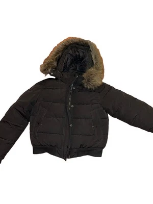 Superdry Everest Chaqueta Bomber Con Capucha Talla US 12/UK 14 Grande Foto 1 de 3
