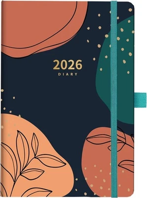 ARTFAN Kalender 2026 - A5 Terminplaner 2026 von Jan bis Dez 2026, Wochenplaner 2026 mit